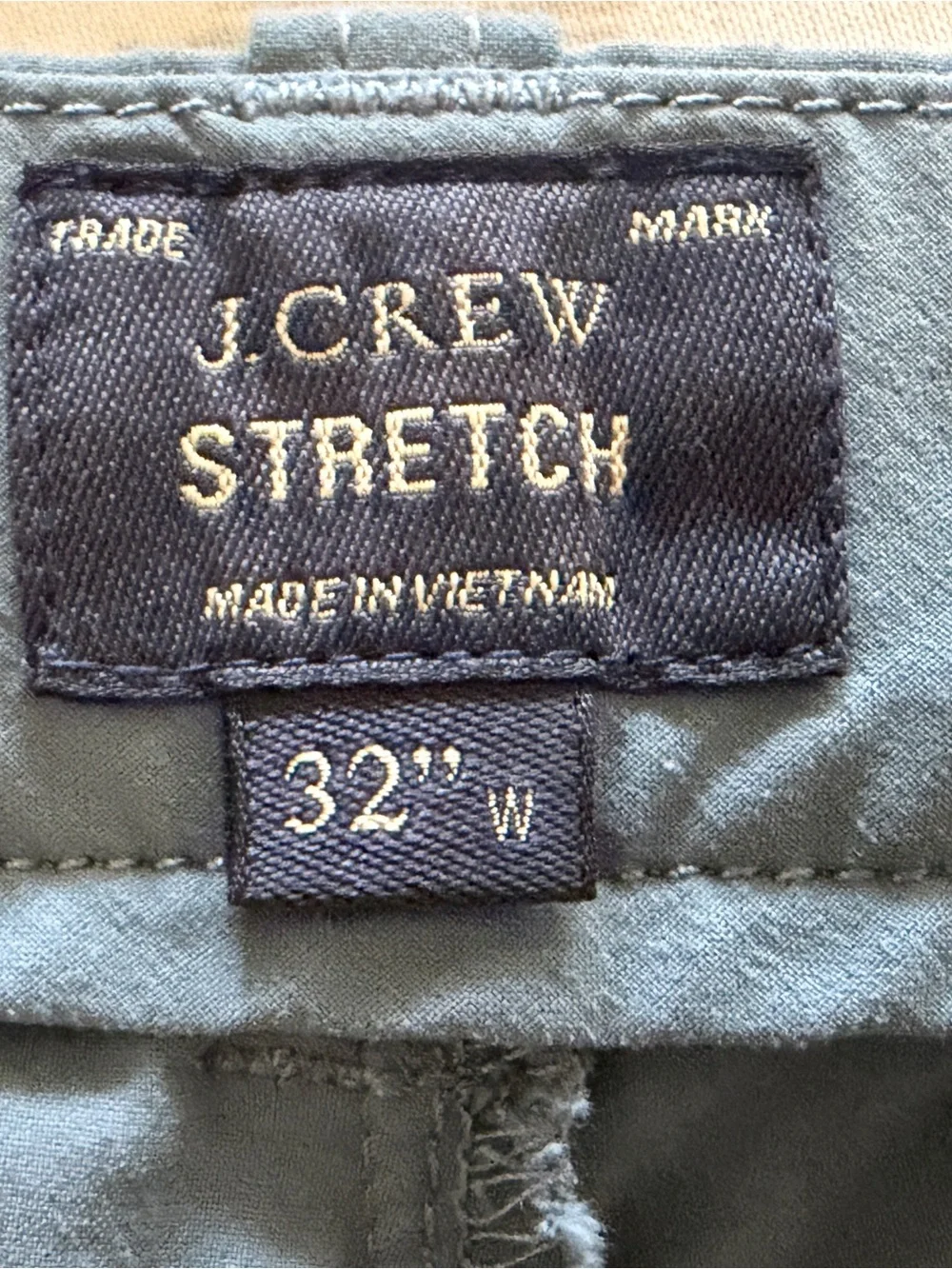 J. Crew Blue Grey 10.5” Tech Shorts